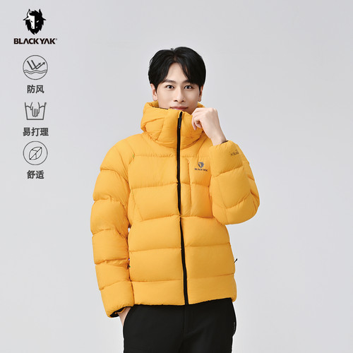 BLACKYAK/布来亚克 冬季男士中量轻便感鹅绒服羽绒服WVM583