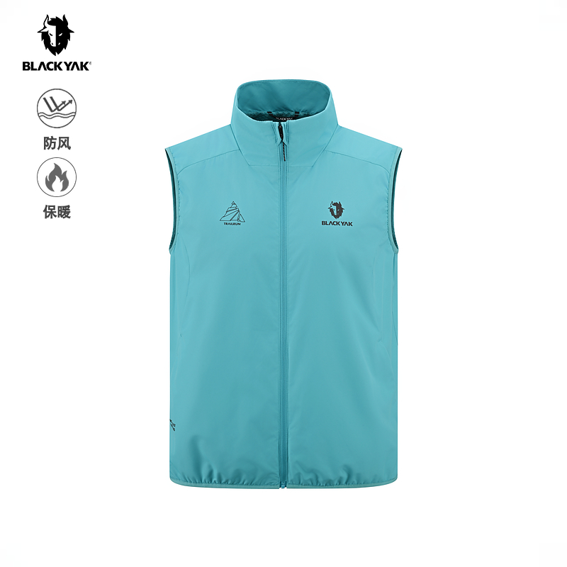 BLACKYAK/布来亚克2025秋新款男士户外越野跑轻量马甲FYM501