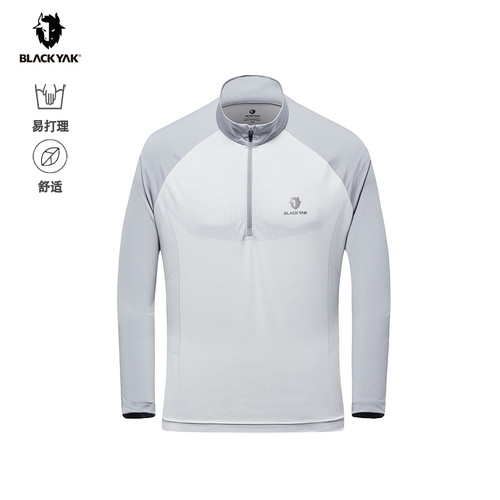 2024长袖半拉链布来亚克