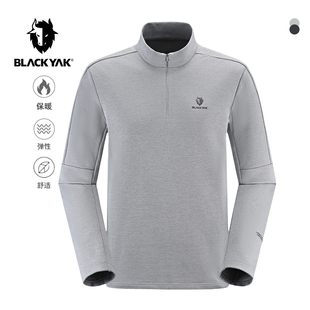 半拉T恤WNM511 户外运动长袖 BLACKYAK 布来亚克男士