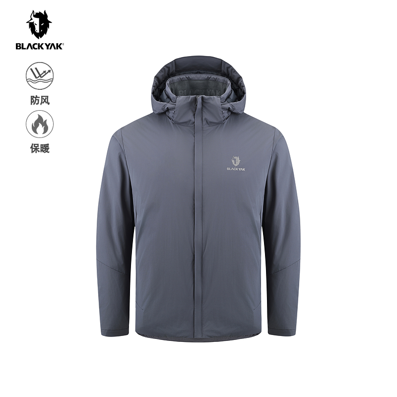 BLACKYAK/布来亚克2025秋新款男休闲保暖P棉金标夹克棉服FYM659W