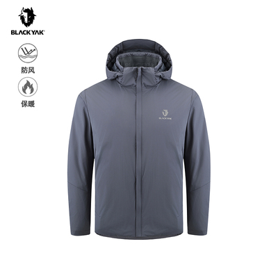BLACKYAK/布来亚克2025秋新款男休闲保暖P棉金标夹克棉服FYM659W