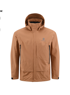 BLACKYAK/布来亚克2025秋新款男士软壳内胆三合一冲锋衣FYM631