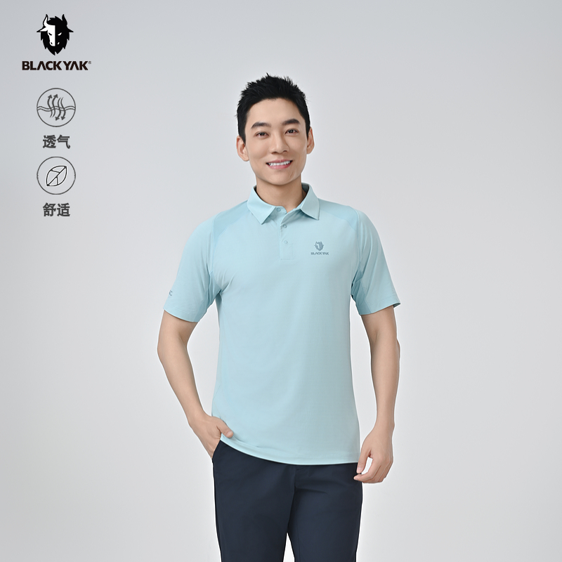 短袖POLOT恤BLACKYAK/布来亚克