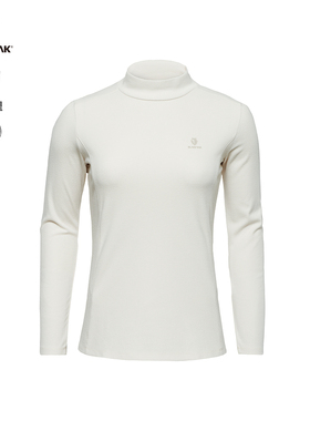 BLACKYAK/布来亚克 冬季户外女士打底修身长袖高领T恤WVW640