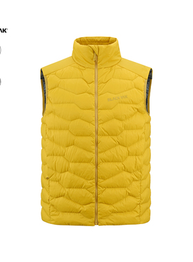 BLACKYAK/布来亚克2025冬新款男轻量鹅绒马甲WYM511蓬松度:767