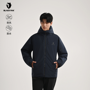 90鹅绒防水羽绒服722蓬WYM681 男士 BLACKYAK 布来亚克2025冬新款
