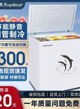 荣事达冰柜小型家用小冰箱商用大容量保鲜冷藏冷冻柜两用迷你冷柜