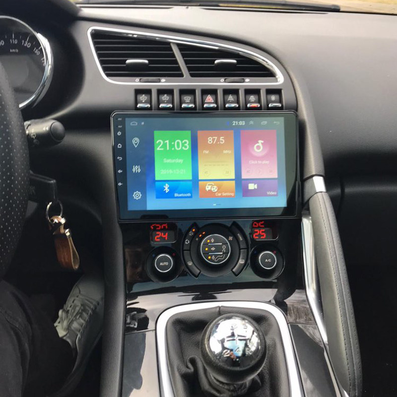 适用于海外台湾2013-2018年标致Peugeot 3008安卓车机导航Carplay