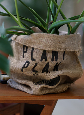 FLOWERPOT | plant plan麻布袋 绿植装饰套袋