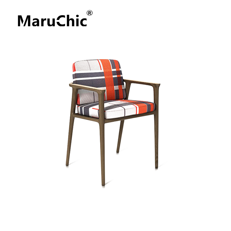 MaruChic北欧实木 经典设计师家具 zio dining chair进口餐椅