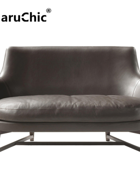 MaruChic创意设计师家具 贝壳guscio sofa 意式轻奢客厅双人沙发