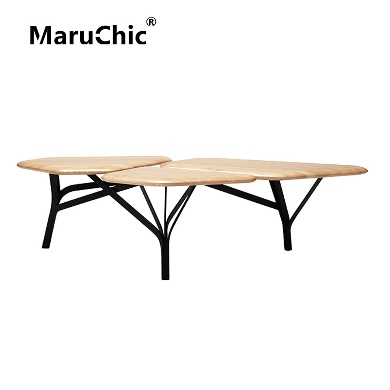 MaruChic北欧现代实木茶几