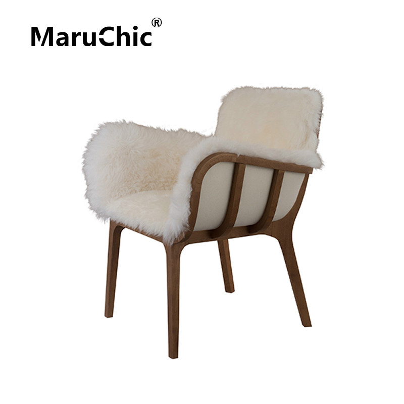 休闲椅MaruChic实木现代简约