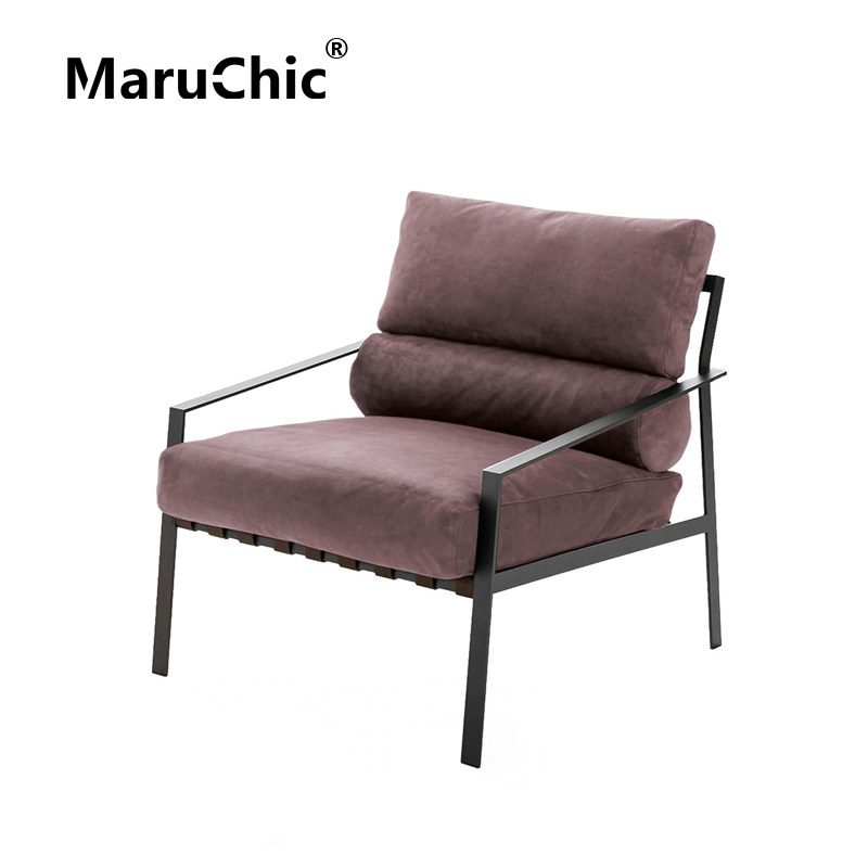 MaruChic皮革意式休闲椅
