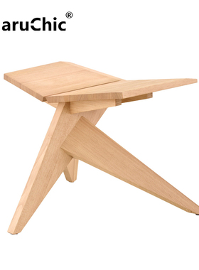 MaruChic设计师家具medici low stool美第奇矮凳简约实木换鞋凳