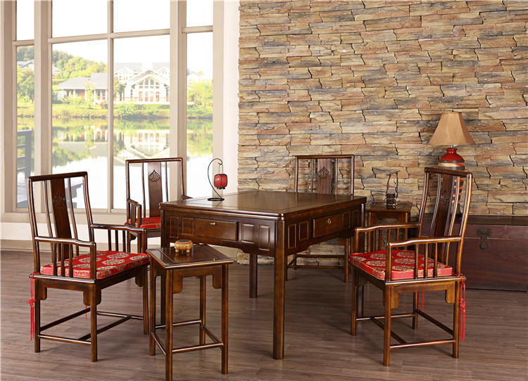 麻将机全自动餐桌两用中式红木实木麻将桌带椅子多功能欧式四口机|ruв категории движение/йога/фитнес/фанаты товаров, Маджонг/шахматы/головоломки, Маджонг, машина автоматического маджонг - от Buy2taobao.com для оказания профессиональной услуги покупки агента Taobao