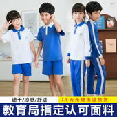 上衣外套冬长裤 运动纯棉秋冬男女短袖 速干夏装 深圳小学生校服套装