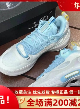 Lining/李宁 韦德之道10 䨻科技高回弹防滑透气实战篮球鞋ABAS083