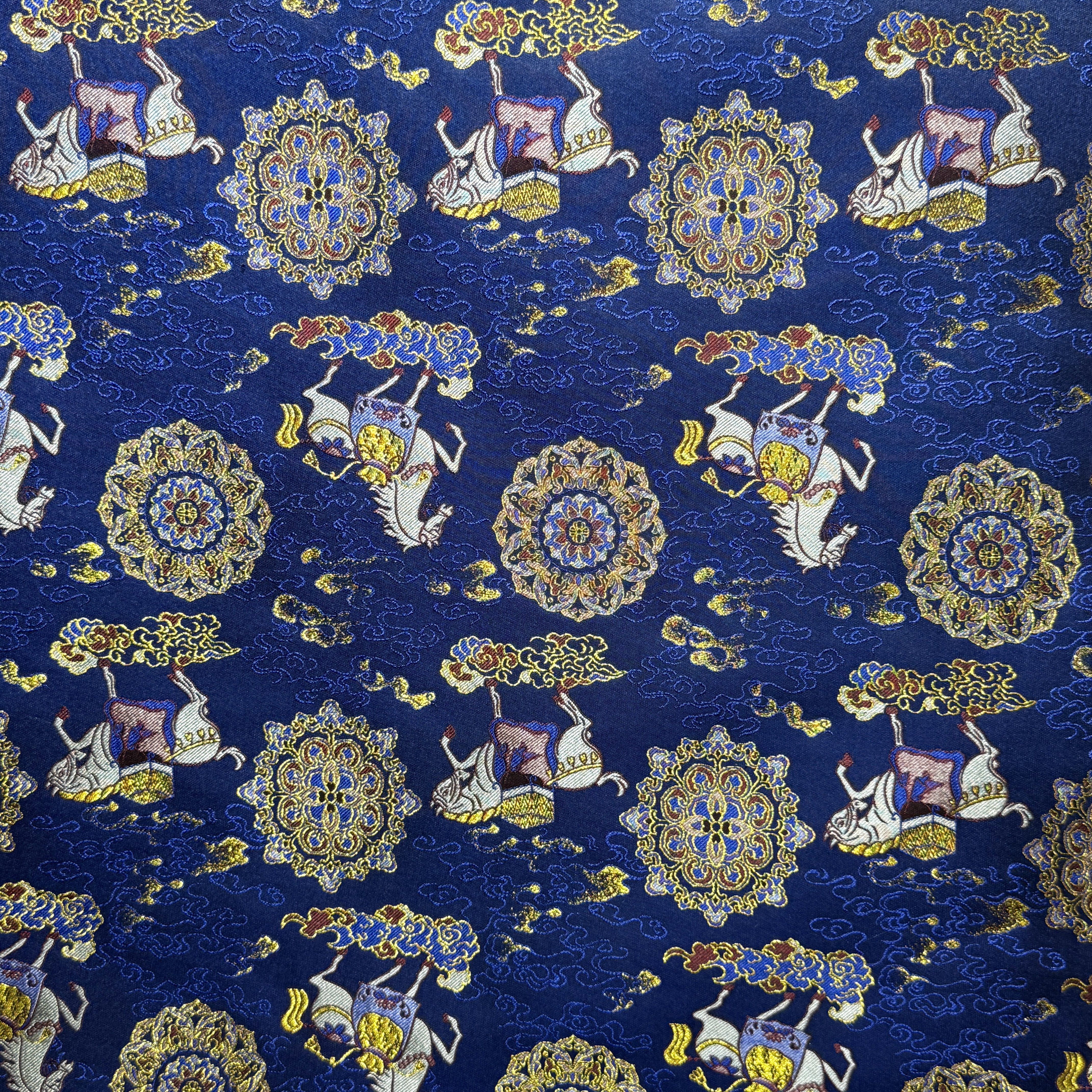 非遗传承织金宋锦马上有福100桑蚕丝（除金线外）面料,纺织面料/辅料/配套,丝绸布料,淘宝优惠券,粉丝福利购,淘宝优惠卷