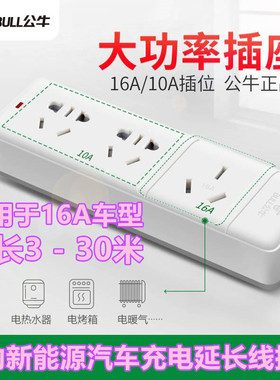 公牛排查延长线插座接线板