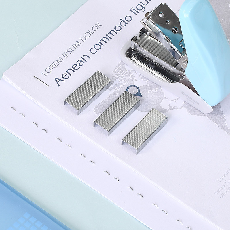 QIXIN B3058 스테이플러 12 호 손톱 통합 표준 24|6 고강도 스테이플러 바인딩 바늘 10 상자