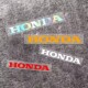 适用HONDA本田标志英文字母贴纸电动摩托车车身装 创意车贴 饰个性