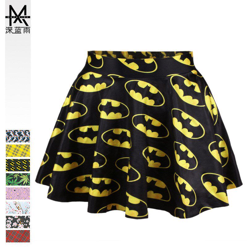 The starry sky digital printing short skirt of tall waist|msdalam kategori Butik wanita / wanita, skirt - dari Buy2taobao.com untuk memberikan perkhidmatan ejen Taobao profesional membeli