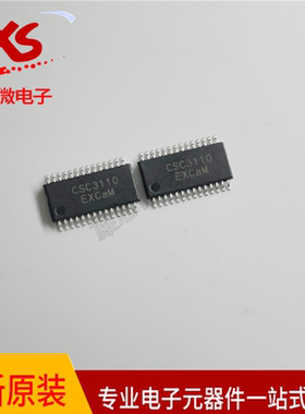全新原装 CSC3110 TSSOP28贴片密脚 CSC功放芯片 3110