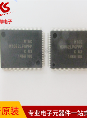 全新原装M3062LFGPFP#U3C M3062LFGPFP 16位CMOS微控制器 QFP100