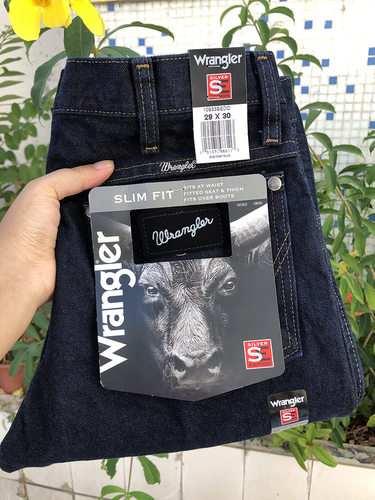 无弹力高腰男士修身牛仔裤威格