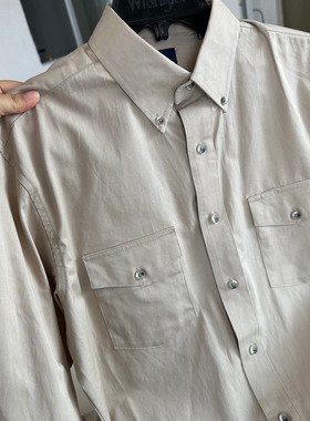 现货美国正品wrangler威格男士长袖西部正装衬衫纯棉薄款mp3482t