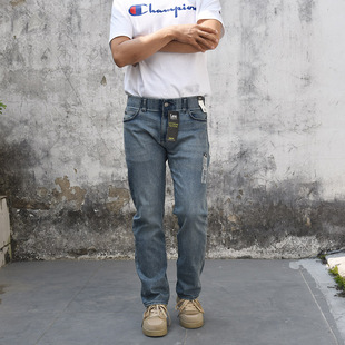 男中低腰显瘦201 直筒牛仔裤 5443 美国LEE运动高弹力修身 现货正品