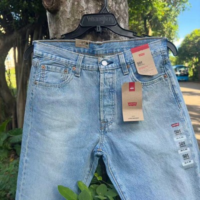 11oz美版Levi's李维斯501牛仔裤男士中低腰直筒长裤百搭501-3668