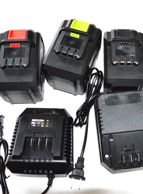 奇磨 绿巨人68F58F78F98F无刷扳手吹风机角磨机21V锂电池充电器