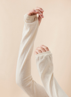 xuhuang女夏天桑蚕丝防晒袖套