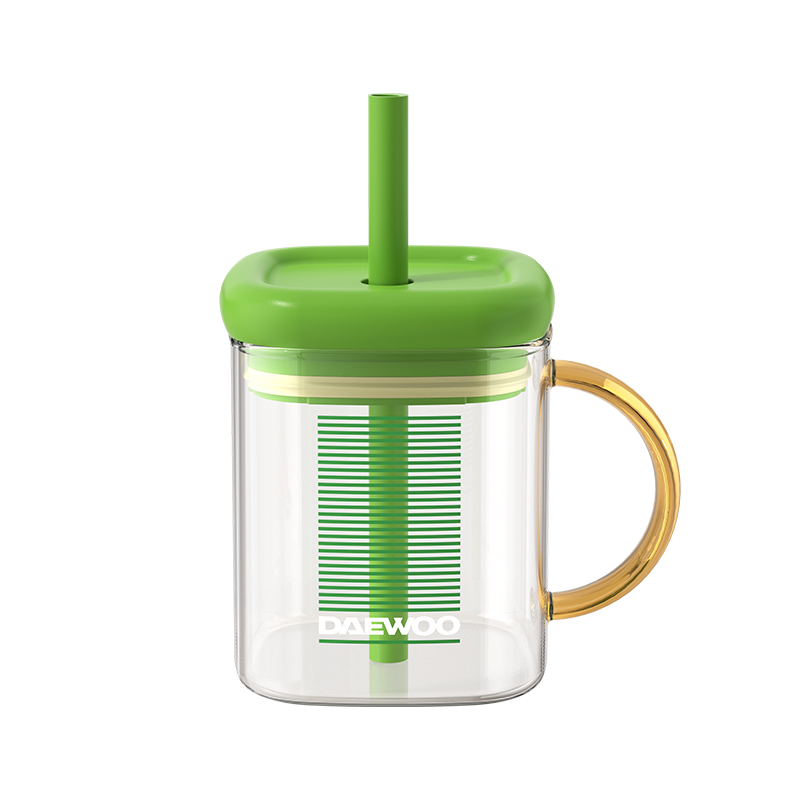 大宇随手茶饮杯玻璃吸管杯通用保温杯垫