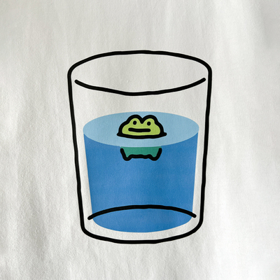 温水煮青蛙T恤在宇间工作室