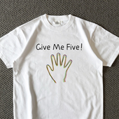 five Give ｜在宇间工作室T恤