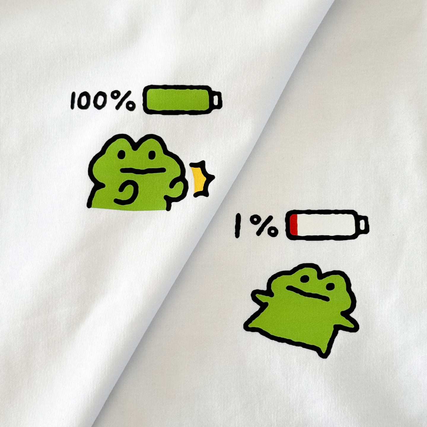 上班1% → 下班100% ｜250克纯棉T恤在宇间工作室