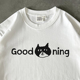 good猫ning｜在宇间工作室250克纯棉T恤