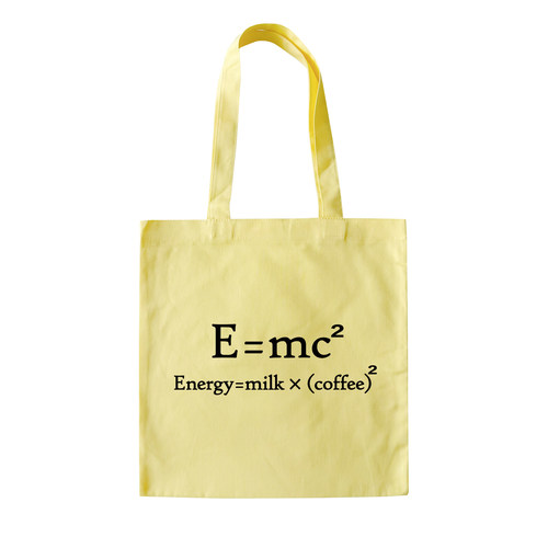 E=mc2 帆布包