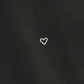 爱心｜280g重磅 长袖 T恤｜小得快看不见 在宇间工作室