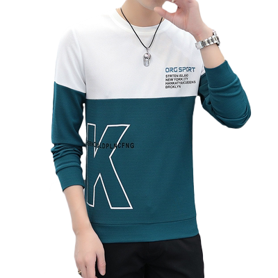 长袖t恤春秋季圆领宽松外套卫衣