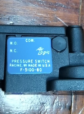 AIRLOGIC F-5100-60压力计现货910-000092-002电磁阀现货