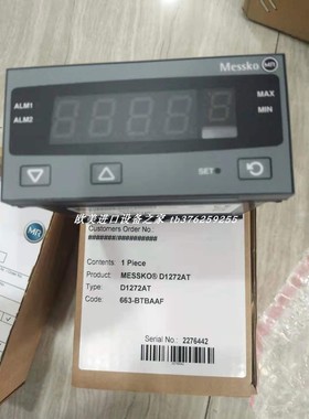 Messko D1272AT 663-BTAANF温度表POWERNET ADC5423-3 电源