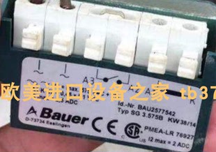 BS06 DDW TOF SP電機(jī)westermo DU04LA4 002 BAUER B1交換機(jī)