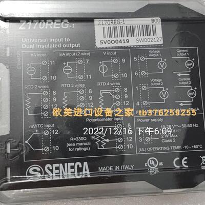 全新Z-4RTD2SENECA变送器