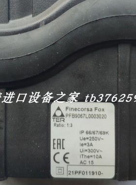 TER PFB9067L0003020开关 MEROBEL现货ME127441-00 S/N:014593