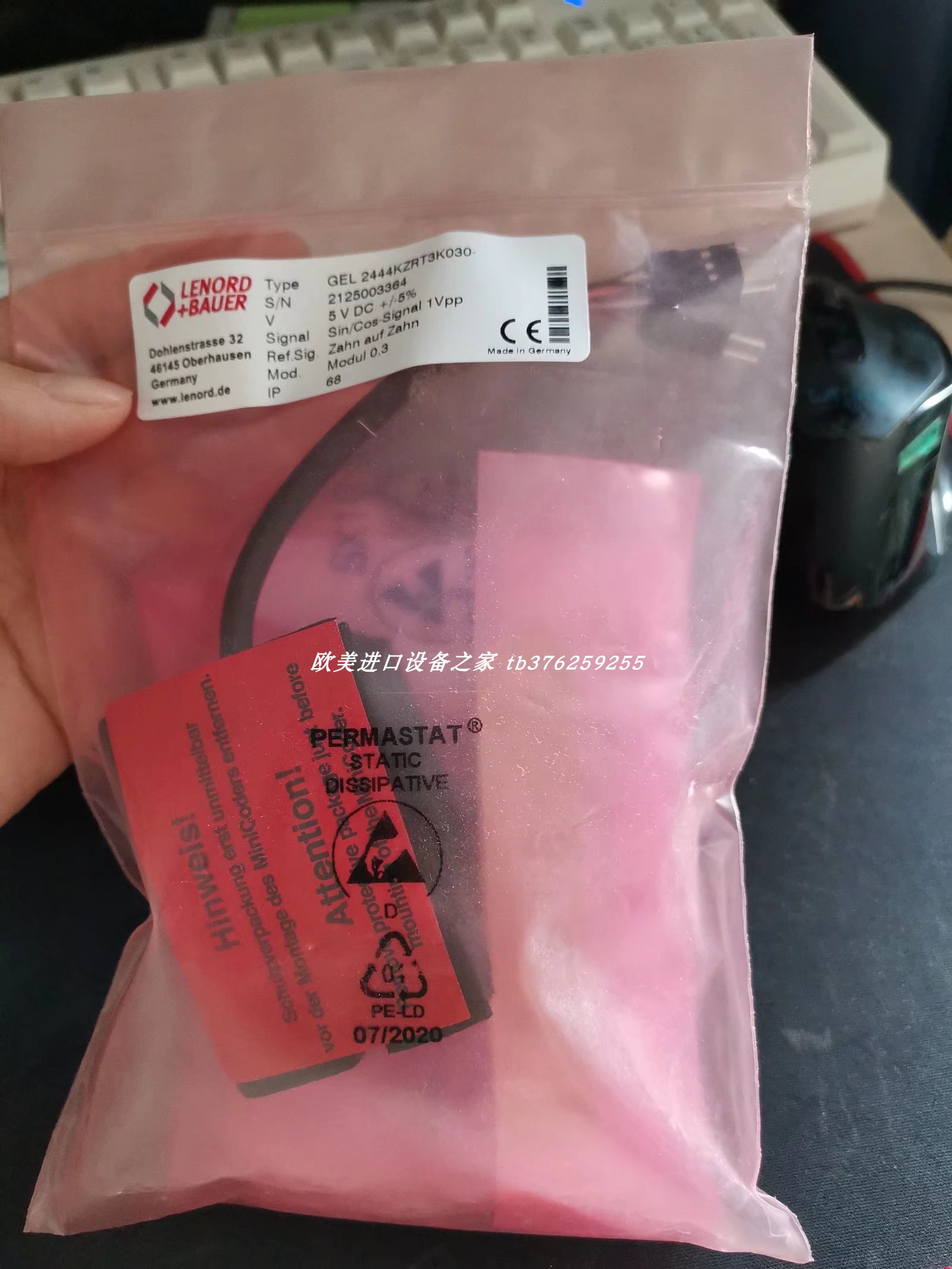 现货gf美国3-2819-1电导率传感器